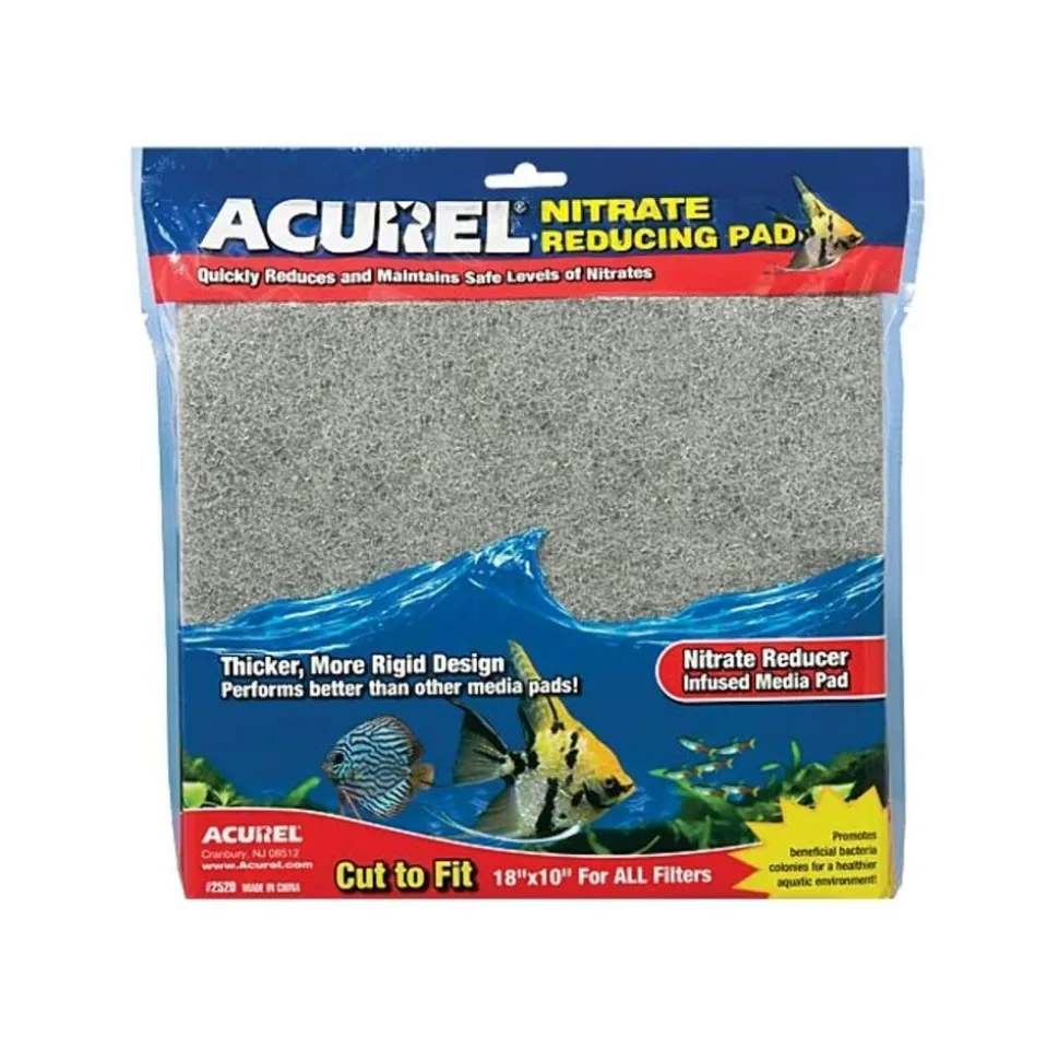 Acurel Cut to Fit Infused Media Pad Nitrate Reducing Grey 18 in X 10 in