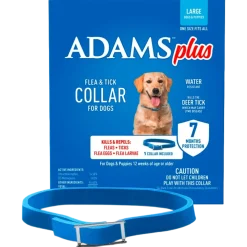 Adams Plus Flea & Tick Blue Collar for Dogs Large
