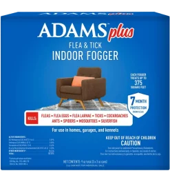 Adams Plus Flea & Tick Indoor Fogger 3 Count 3-oz