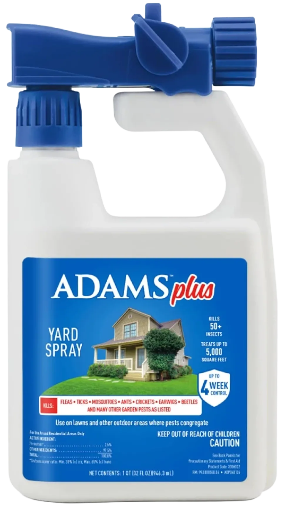 Adams Plus Flea & Tick Yard Spray 32-oz