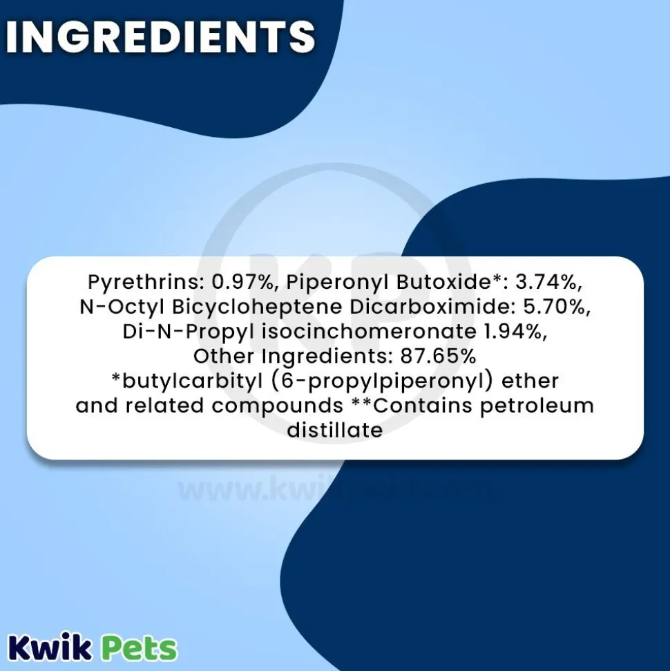 Adams Plus Pyrethrin Dip for Dogs & Cats 4-oz