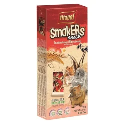 A&E Cage Company Vitapol Smakers Small Animal Treat Stick Strawberry 2 Count