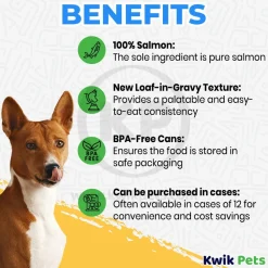 Against the Grain Nothing Else 100% One Ingredient Adult Wet Dog Food Salmon 11-oz