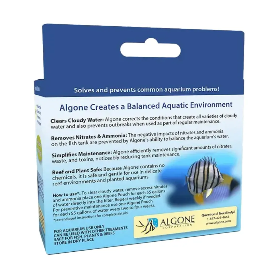 Algone Water Clarifier and Nitrate Remover Large 6 Count