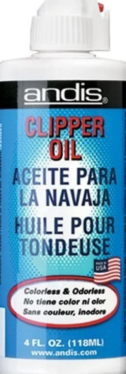 Andis Clipper Trimmer Shaver Shears Blade Oil Lubricant Cleaner 4-oz