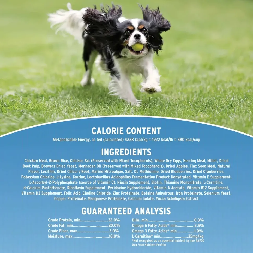 Annamaet Original Small Breed Dry Dog Food Chicken Meal & Brown Rice Formula 4-lb