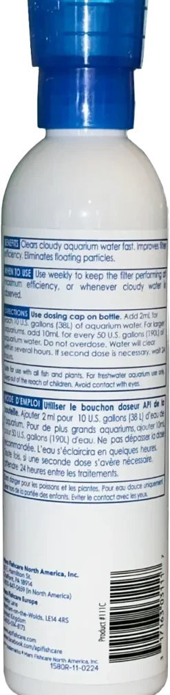 API Accu-Clear Aquarium Water Clarifier 8-oz