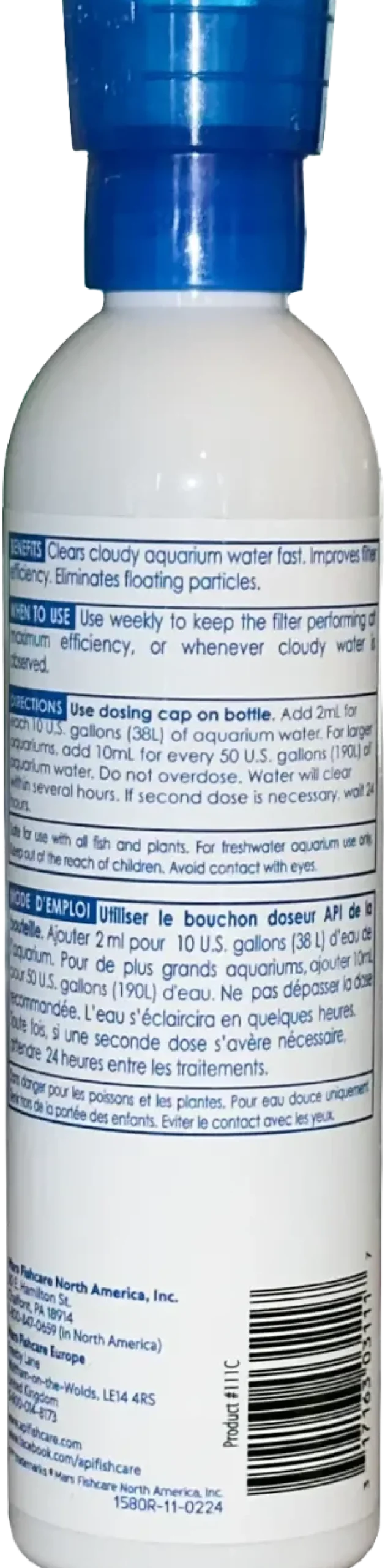 API Accu-Clear Aquarium Water Clarifier 8-oz