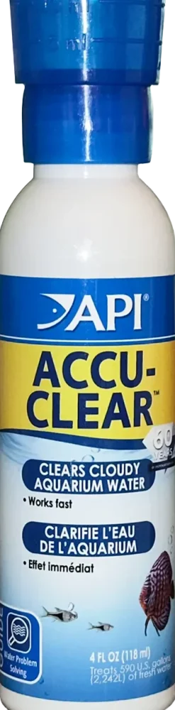 API Accu-Clear Aquarium Water Clarifier 4-oz