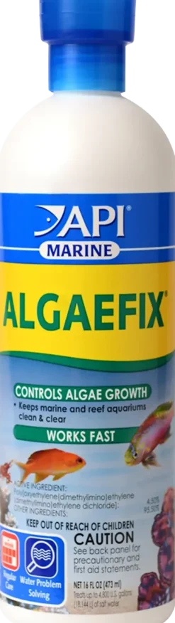 API AlgaeFix Marine Aquarium Algaecide 16-oz