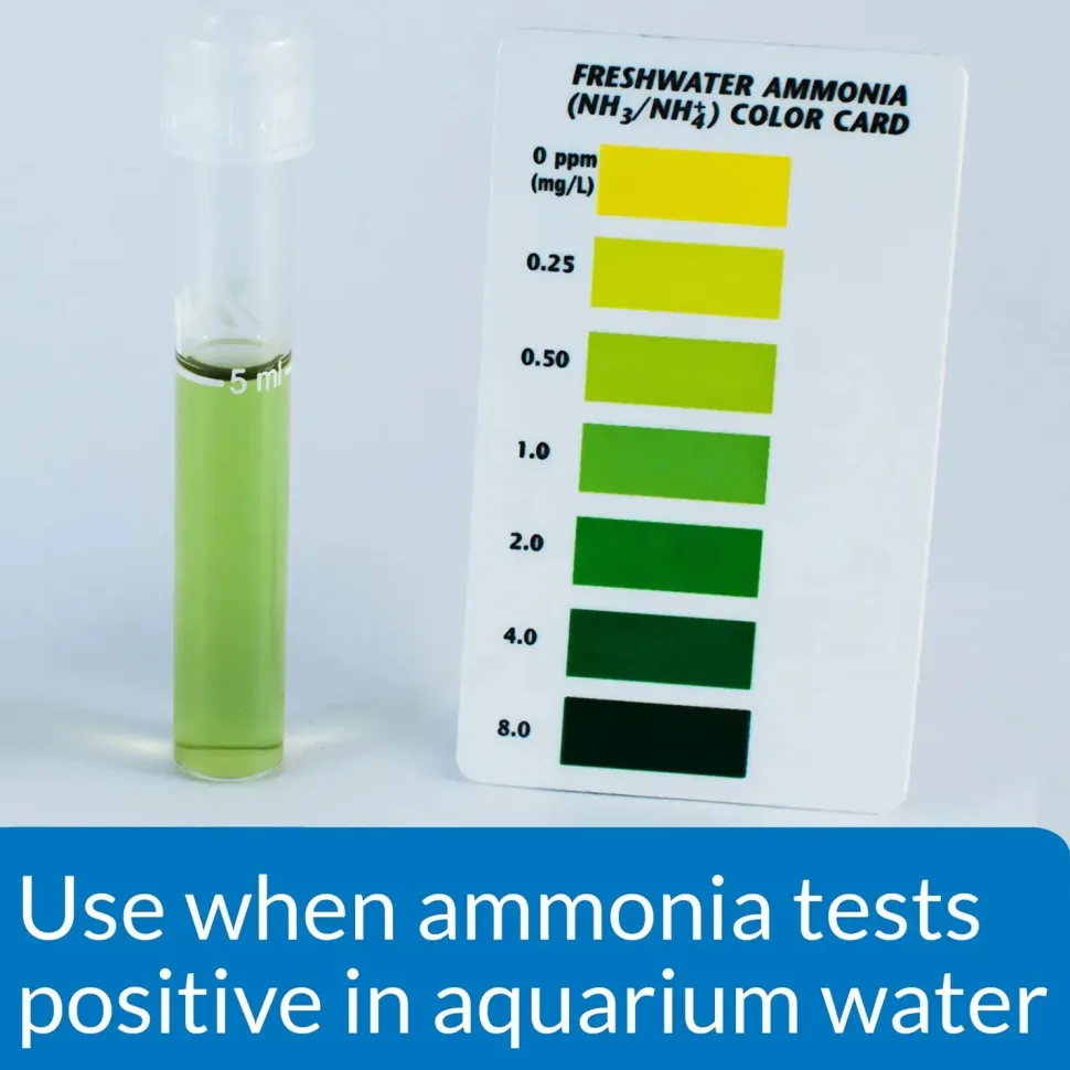 API Ammo-Lock Freshwater & Saltwater Aquarium Ammonia Detoxifier 8-oz