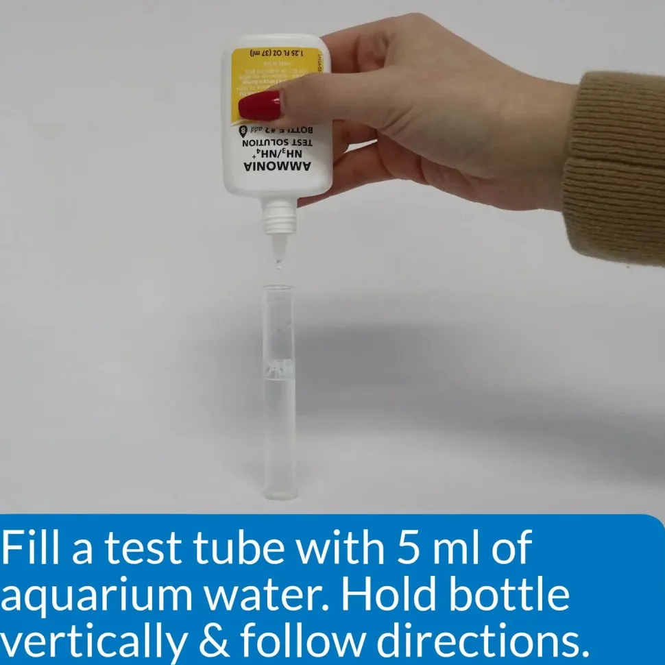API Ammonia Test Kit for Freshwater & Saltwater Aquarium 130 Count