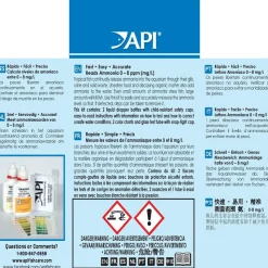 API Ammonia Test Kit for Freshwater & Saltwater Aquarium 130 Count