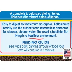 API Betta Floating Pellets Fish Food 1-oz