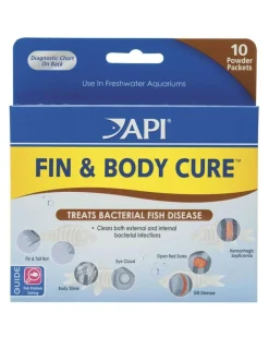 API Fin & Body Cure Freshwater Fish Medication Powder 10 Count