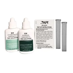 API GH & KH General & Carbonate Hardness Freshwater Aquarium Test Kit