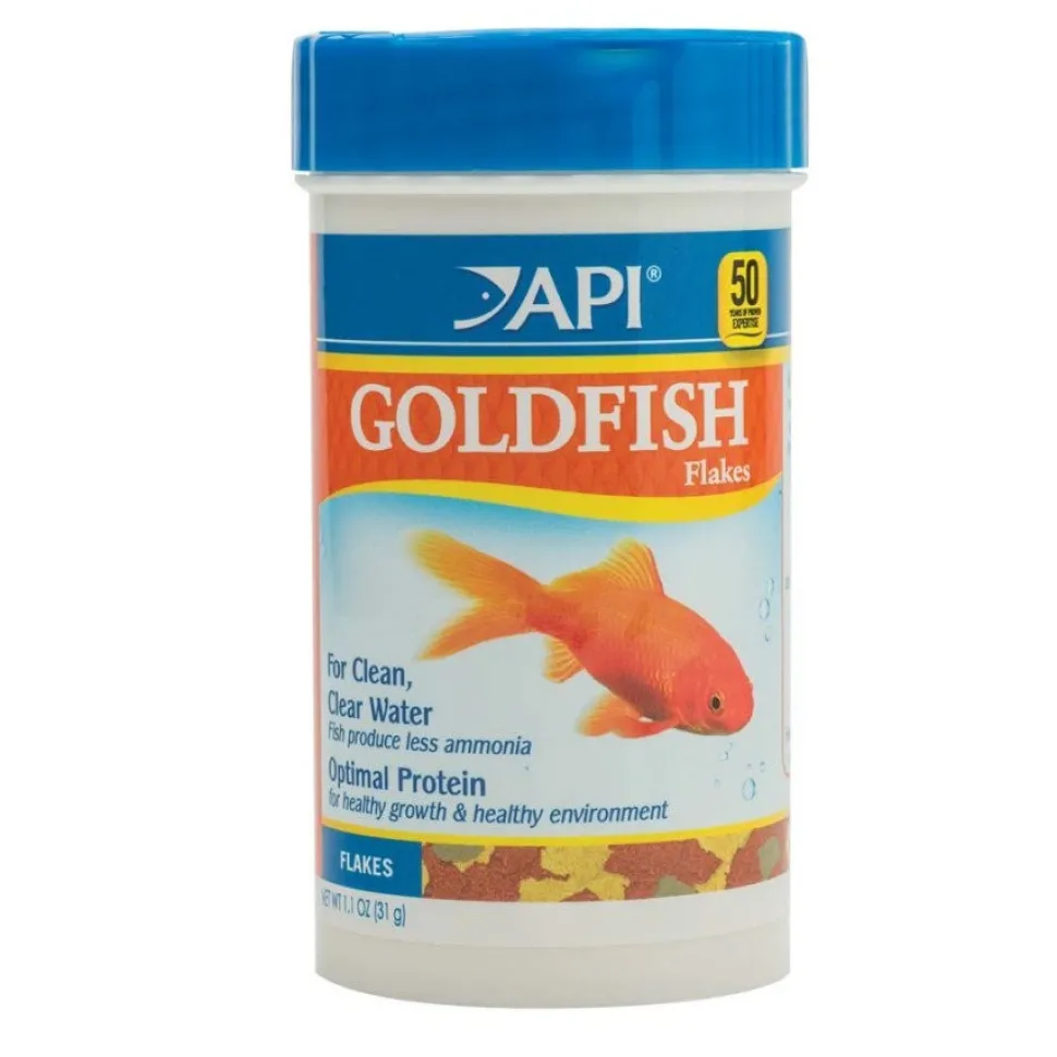 API Goldfish Premium Flakes Fish Food 1.1-oz