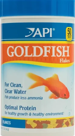 API Goldfish Premium Flakes Fish Food 5.7-oz