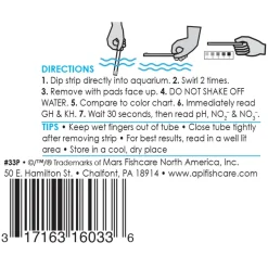 API 5-in-1 Freshwater Aquarium Test Strip 100 Count