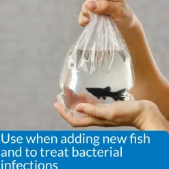 API Melafix Treats Bacterial Infections for Aquarium Freshwater Fish 4-oz