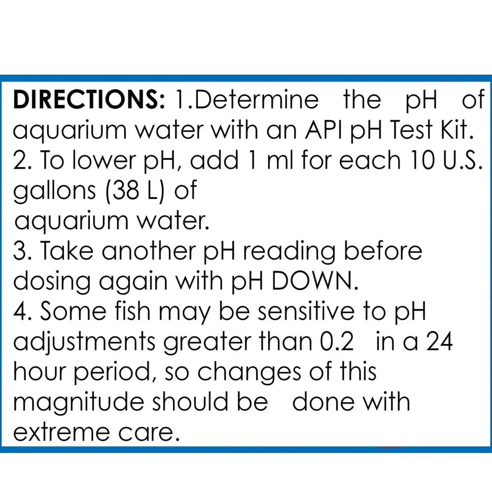 API pH Down Freshwater Aquarium Water Treatment 16-oz
