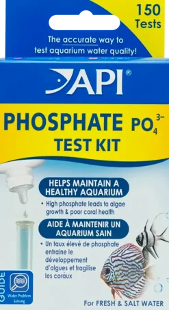 API Phosphate Test Kit Freshwater & Saltwater Aquarium 150 Count