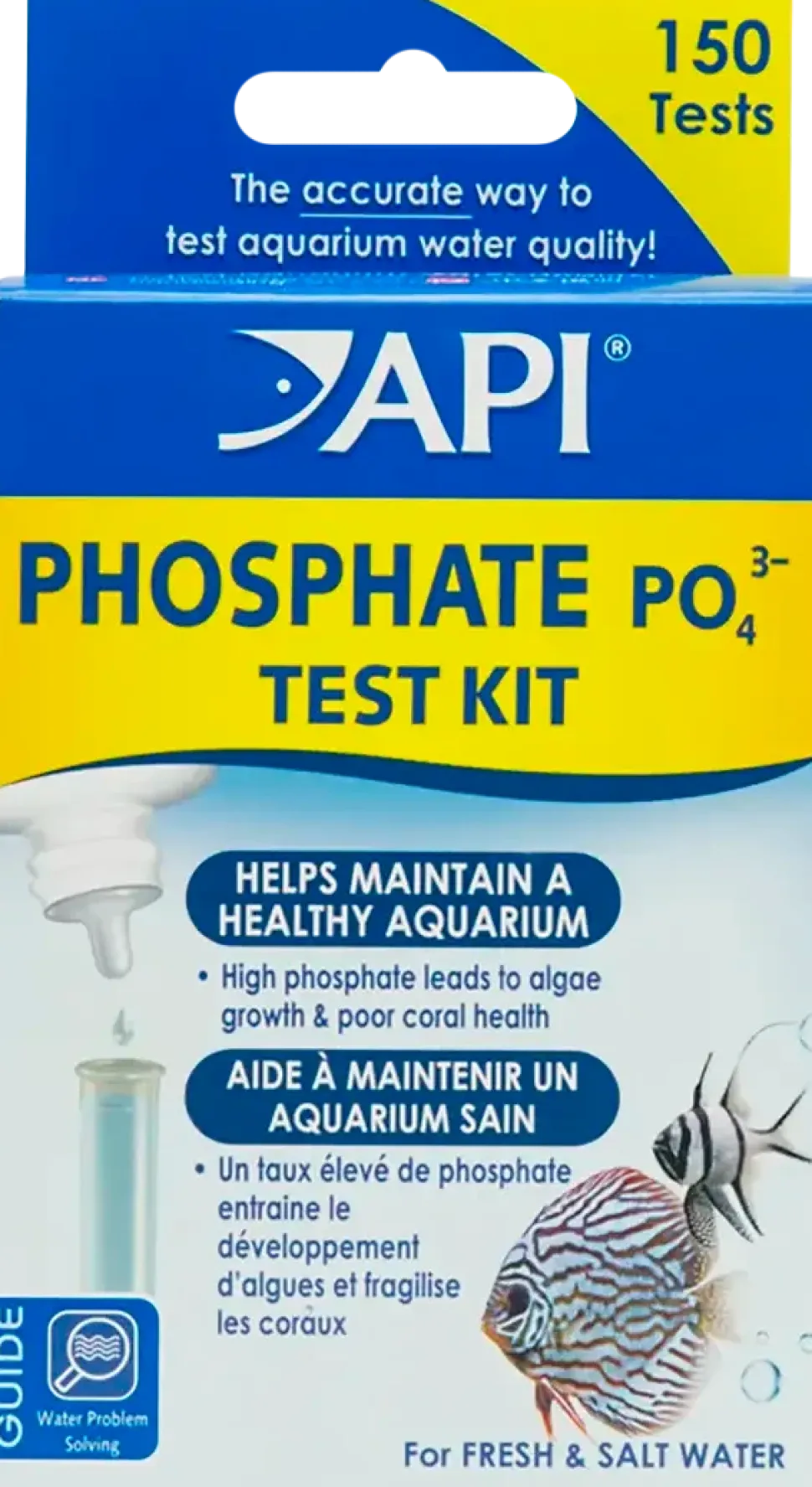 API Phosphate Test Kit Freshwater & Saltwater Aquarium 150 Count