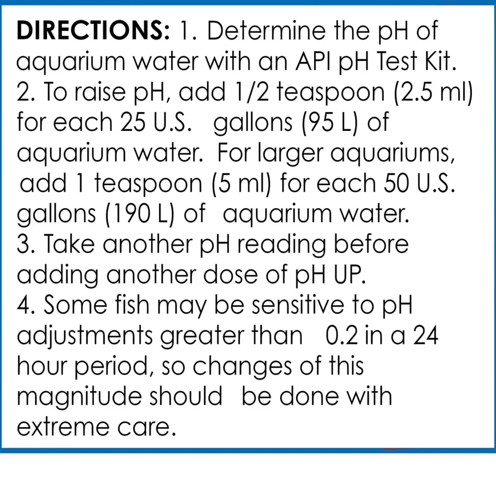 API pH Up Freshwater Aquarium Water Treatment 1.25-oz