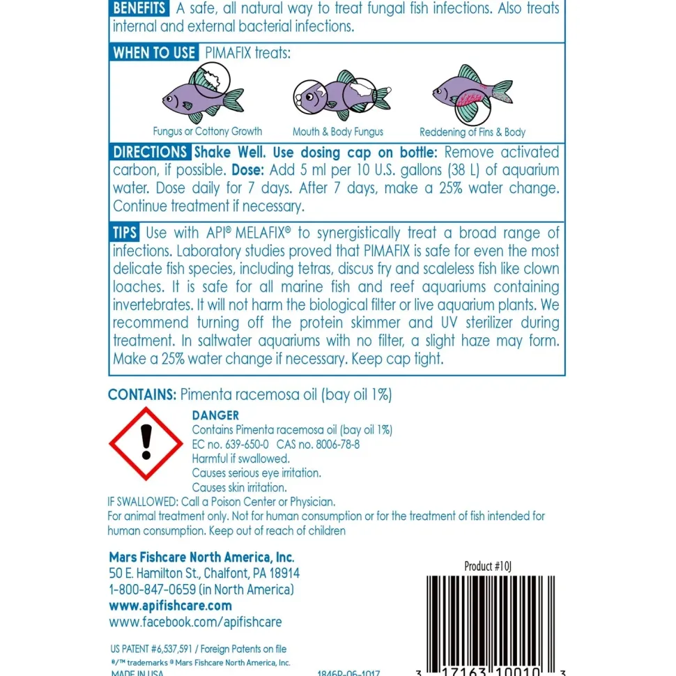 API Pimafix Freshwater & Saltwater Fish Remedy 16-oz