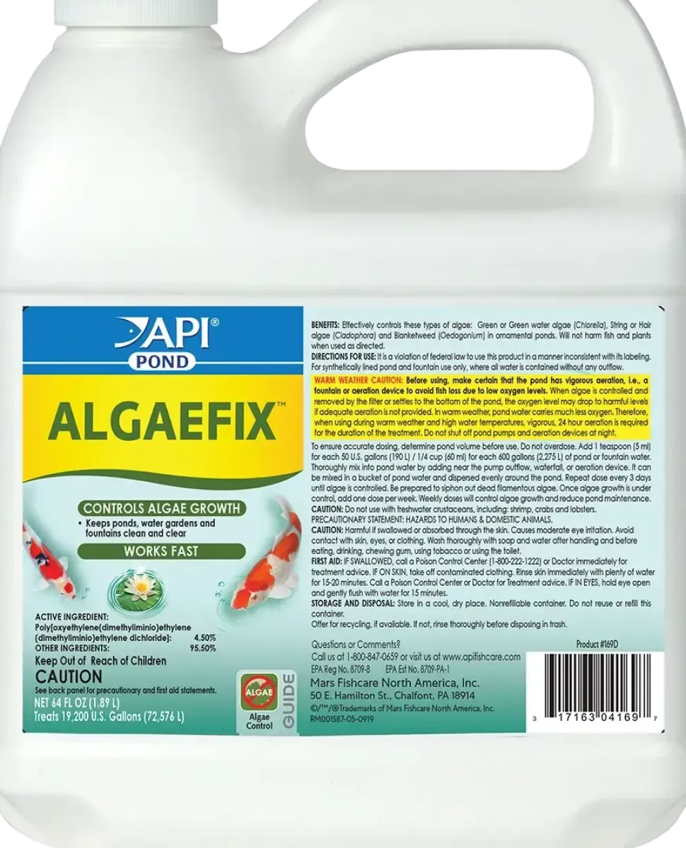 API Pond AlgaeFix Algae Control Solution 64-oz