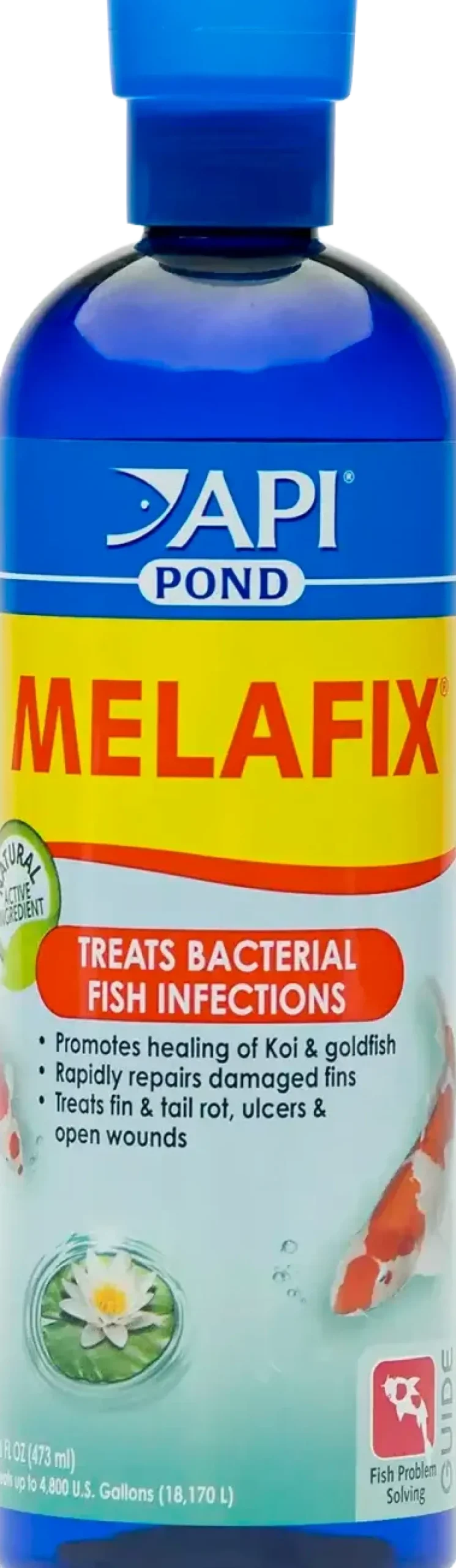 API Pond Melafix Anti-Bacterial Pond Fish Remedy 16-oz