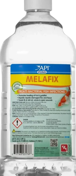 API Pond Melafix Anti-Bacterial Pond Fish Remedy 64-oz