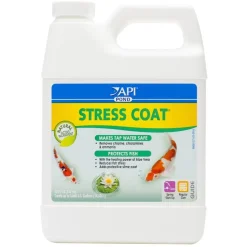 API Pond Stress Coat Tap Water Safe Conditioner for Fish 32-oz