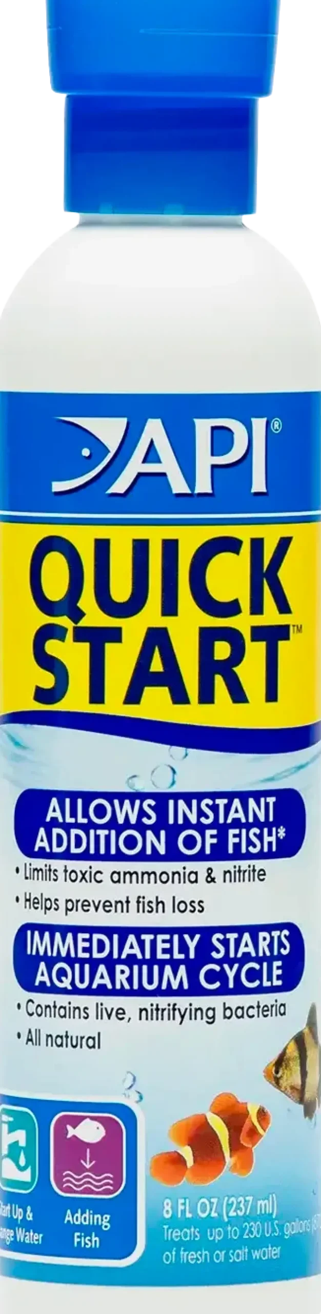 API Quick Start Aquarium Water Conditioner 8-oz
