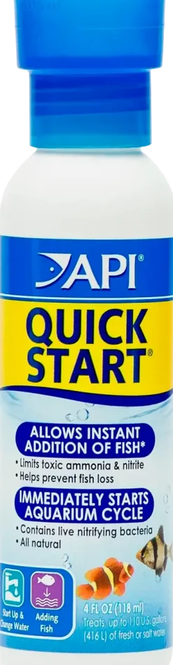 API Quick Start Aquarium Water Conditioner 4-oz