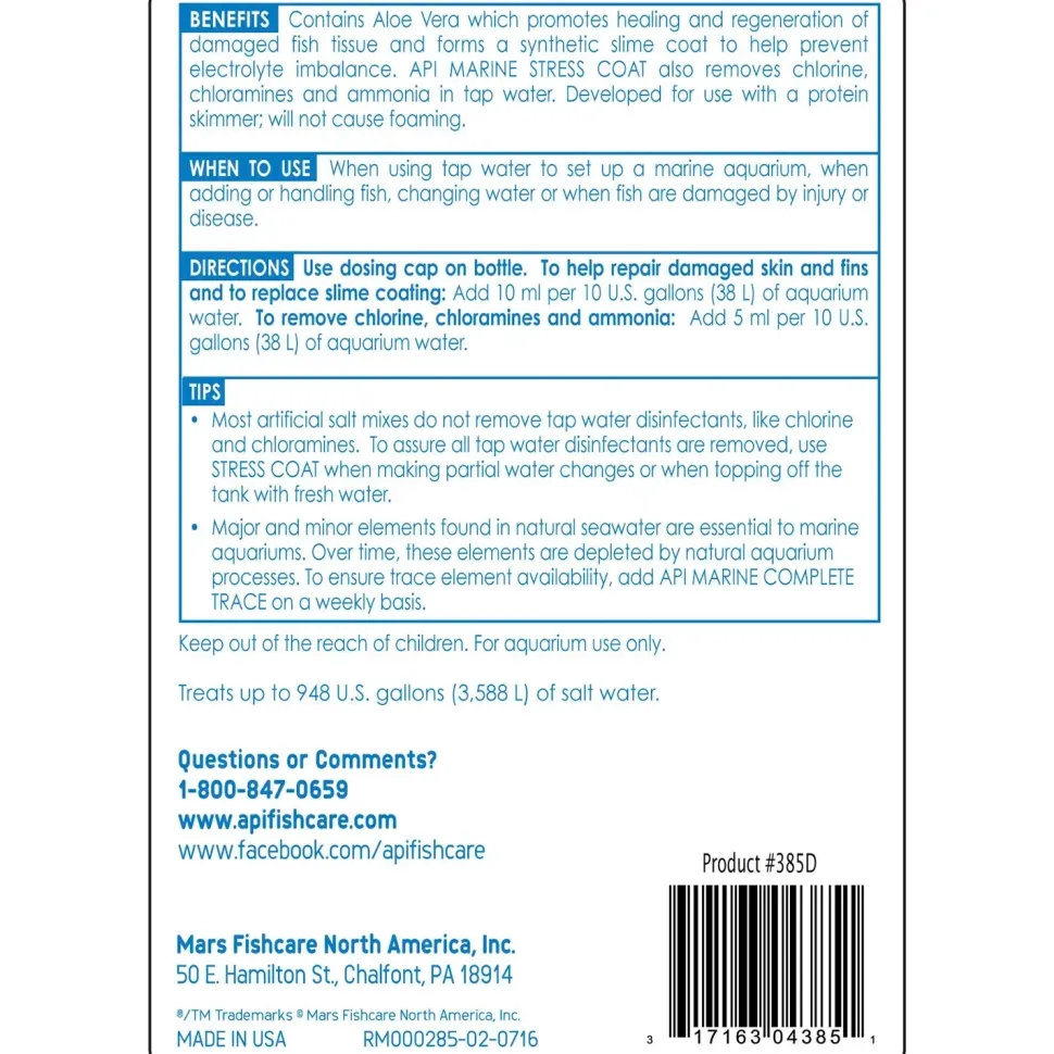 API Stress Coat Marine Aquarium Remedy 16-oz