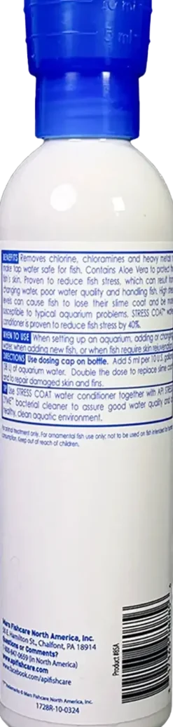 API Stress Coat No Pump Remedy Aquarium Water Conditioner 8-oz