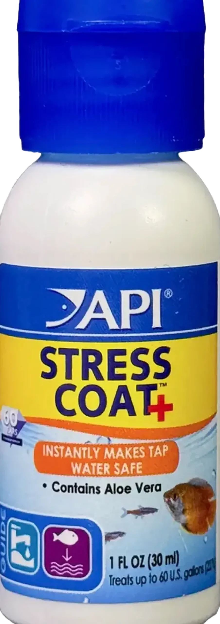 API Stress Coat No Pump Remedy Aquarium Water Conditioner 1-oz