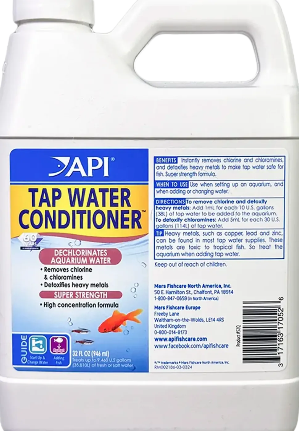 API Tap Water Conditioner 32-oz