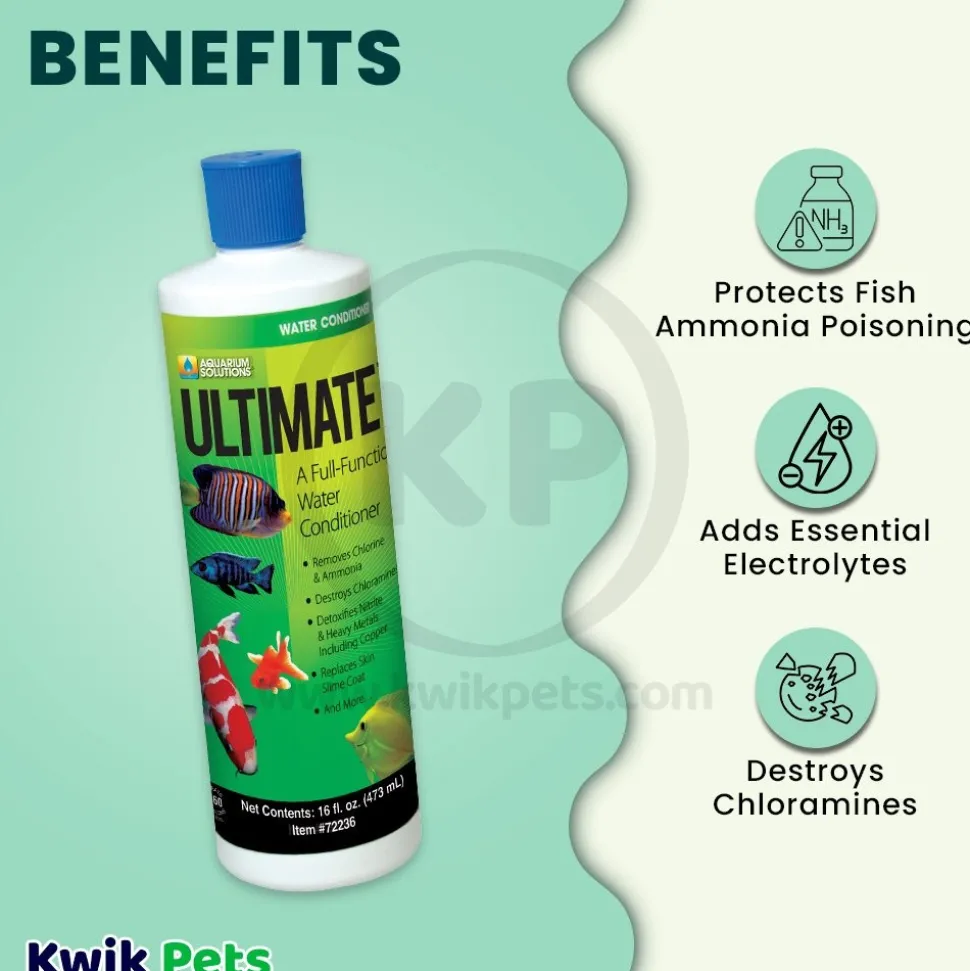 Aquarium Solutions Ultimate Ammonia Detoxifier 16-oz