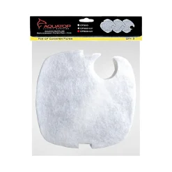 Aquatop CF‑500UV Fine White Replacement Filter Pad for Fish Aquariums 3 Count
