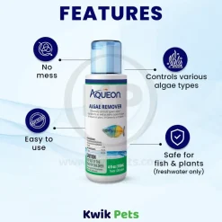 Aqueon Algae Remover for Aquarium 4-oz