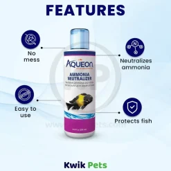 Aqueon Ammonia Neutralizer for Aquariums 8-oz