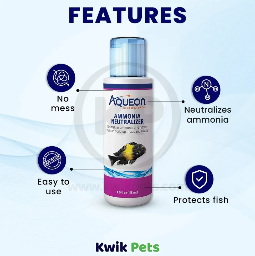 Aqueon Ammonia Neutralizer for Aquariums 4‑oz