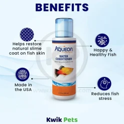 Aqueon Aquarium Water Conditioner Bottle 4-oz