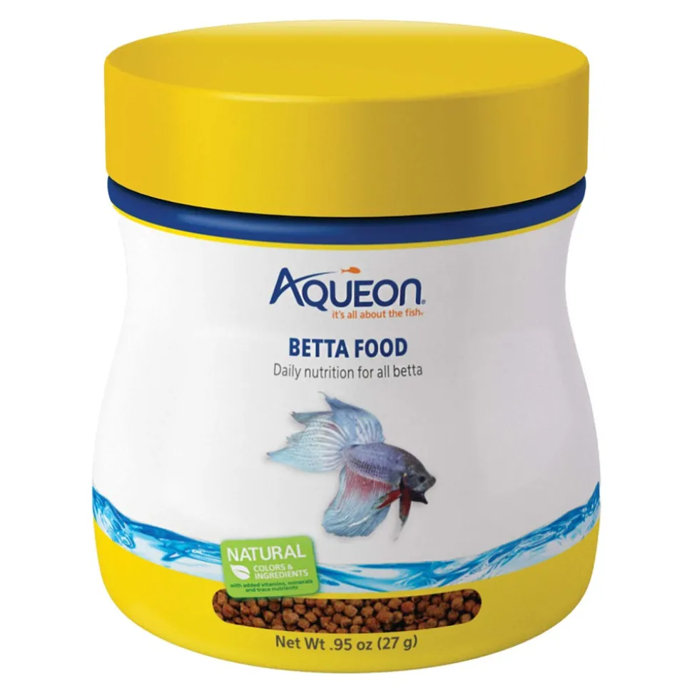Aqueon Betta Fish Food 0.95-oz