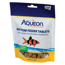 Aqueon Bottom Feeder Tablets Fish Food 3-oz