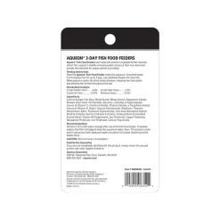 Aqueon 3-Day Fish Food Vacation Feeders 4 Count