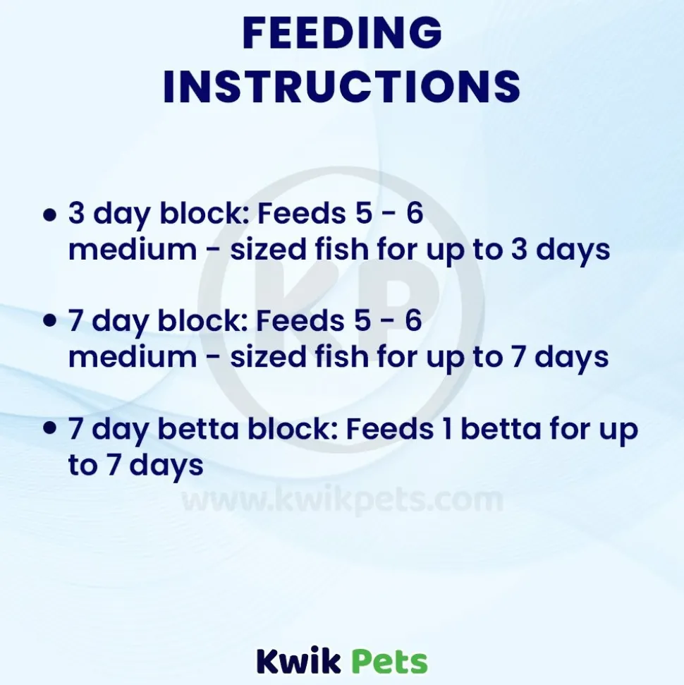 Aqueon 3-Day Fish Food Vacation Feeders 4 Count