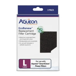 Aqueon EcoRenew Replacement Aquarium Filter Cartridges Large 3 Count